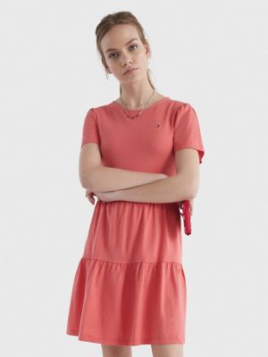 Short-Sleeve Tiered Dress | Tommy Hilfiger